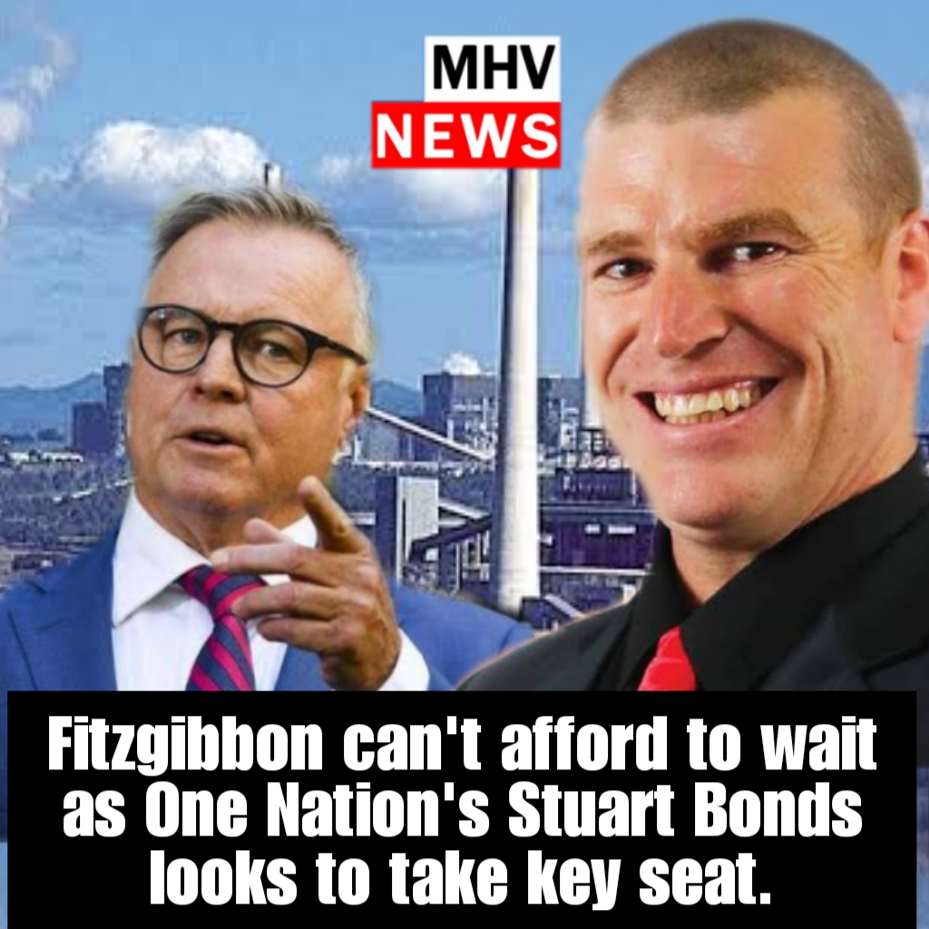 Read more about the article Fitzgibbon can’t afford to wait as One Nation’s Stuart Bonds looks to take key seat.