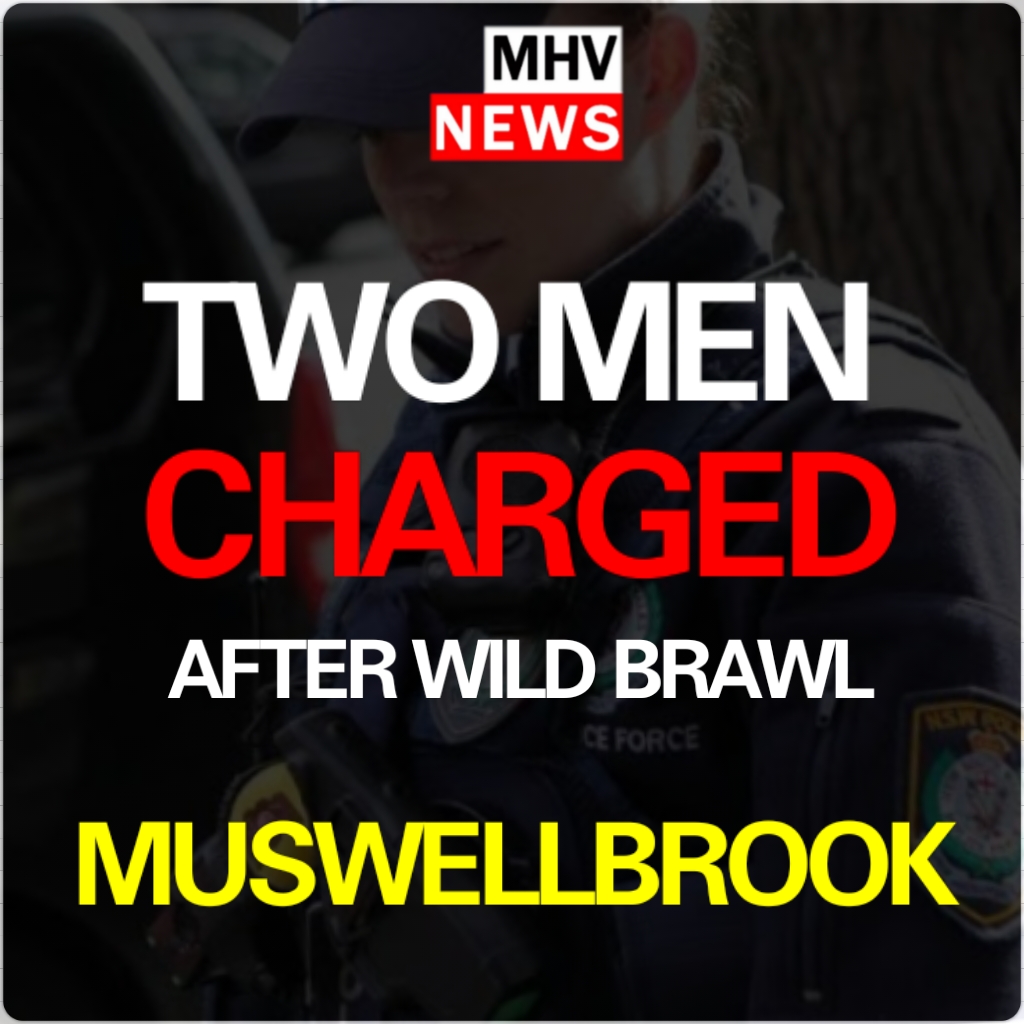 You are currently viewing Two men charged with damaging police car during a brawl