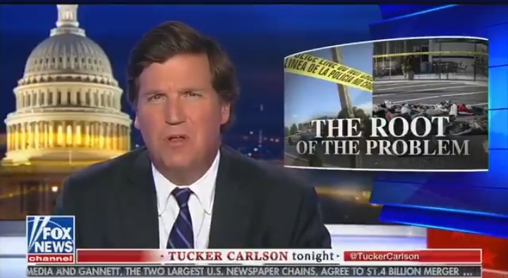 You are currently viewing Is Tucker Carlson responsible for the Buffalo mass shooting? The looney left on twitter think so.