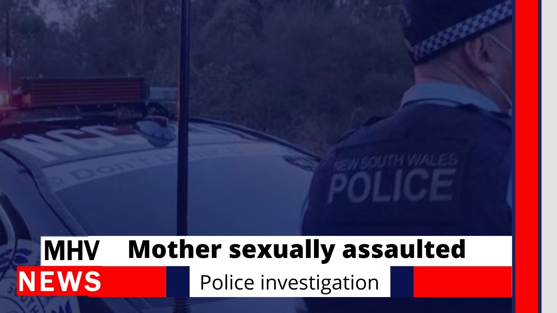 Read more about the article Mother sexually assaulted whilst pushing pram