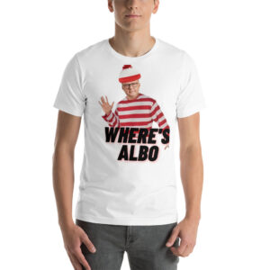 Where's Albo Unisex t-shirt