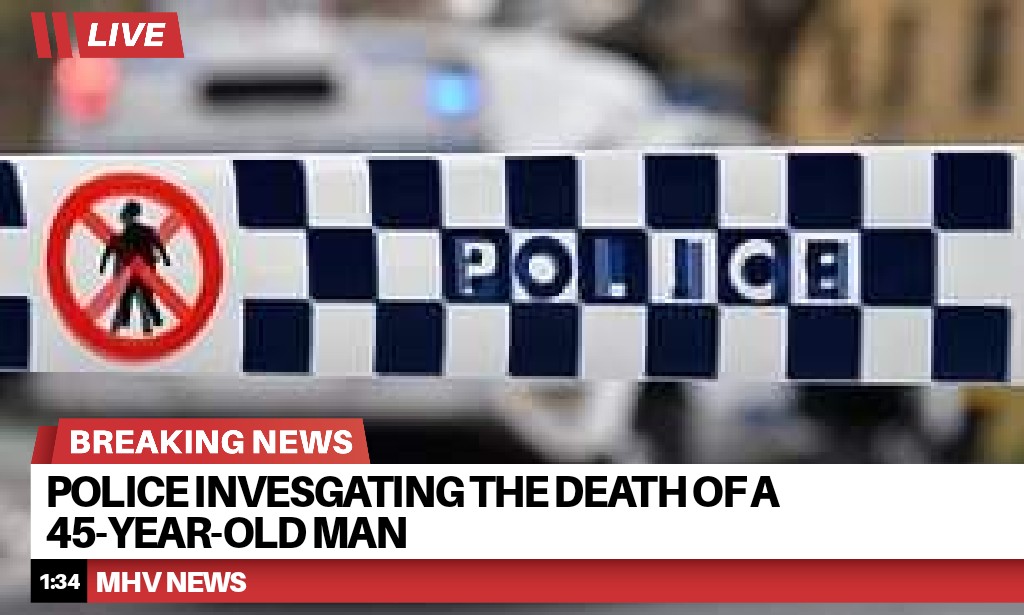 Read more about the article Police investigating the death of a 45-year-old man