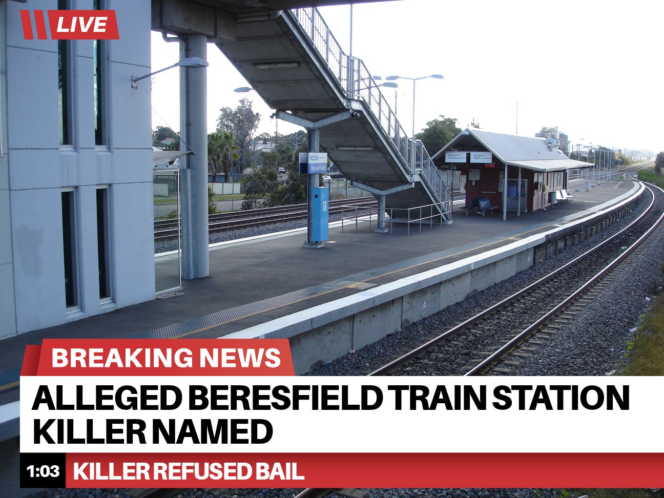 Read more about the article Alleged Beresfield train station killer named