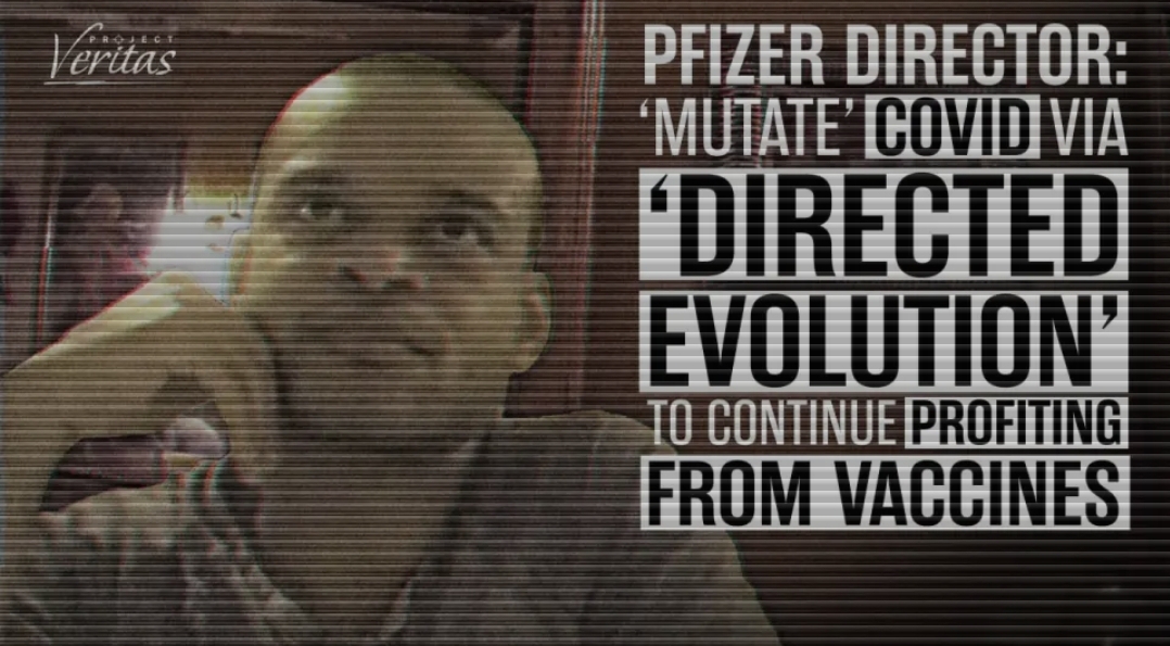 You are currently viewing Pfizer Bombshell, “mutate covid via directed evolution”