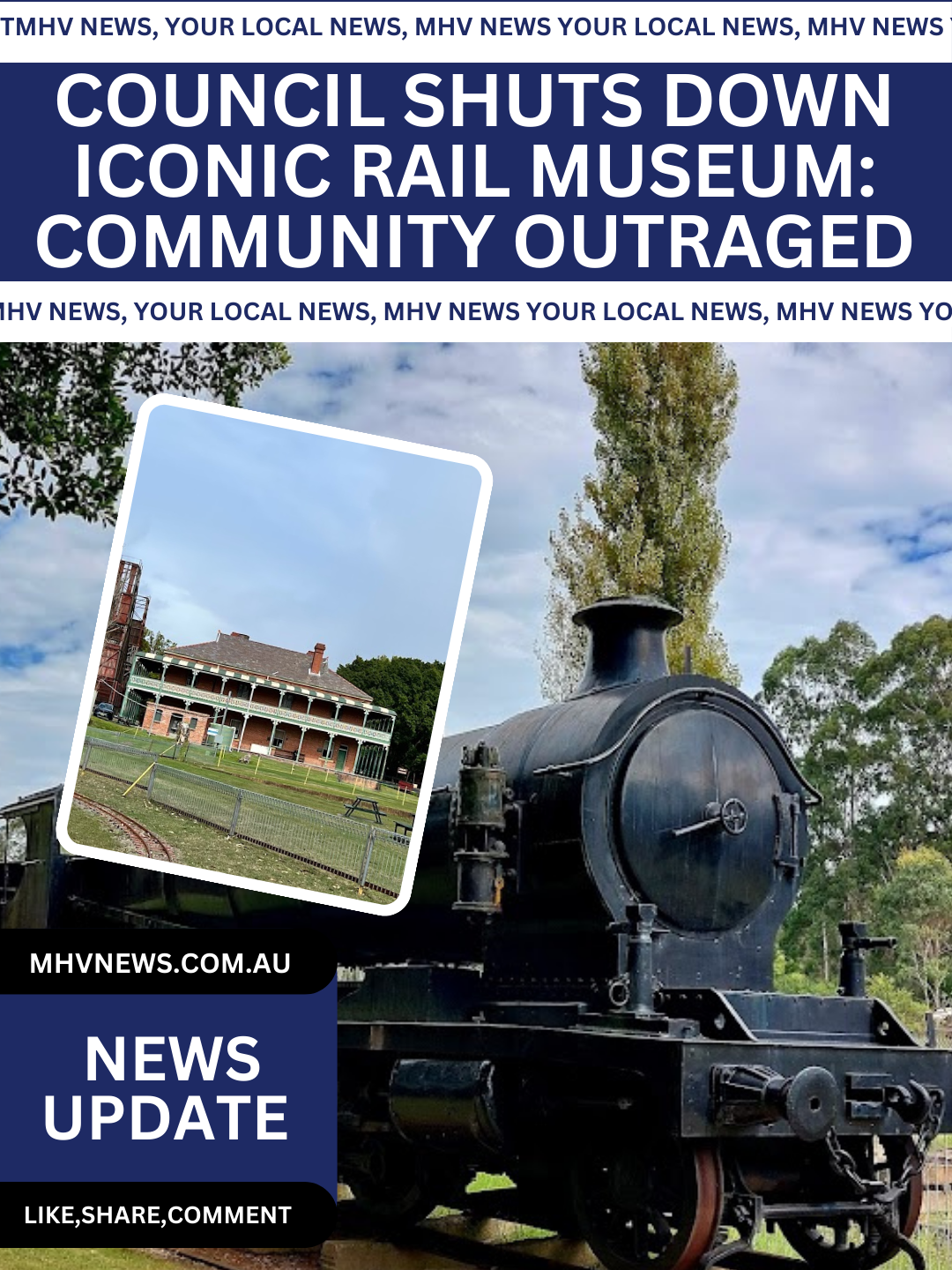 Read more about the article Council Shuts Down Iconic Rail Museum: Community Outraged