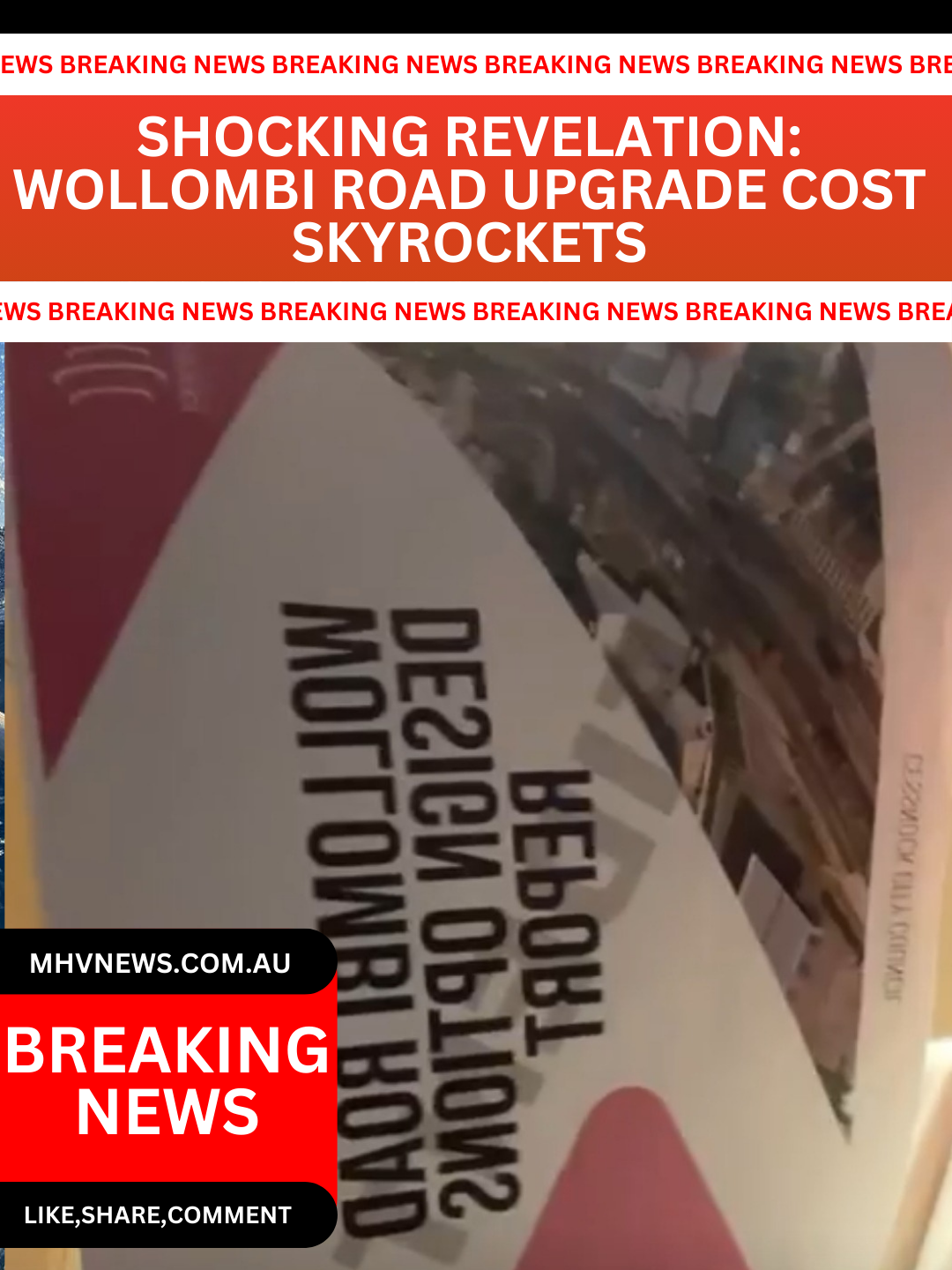 You are currently viewing Shocking revelation: Wollombi Road upgrade cost skyrockets