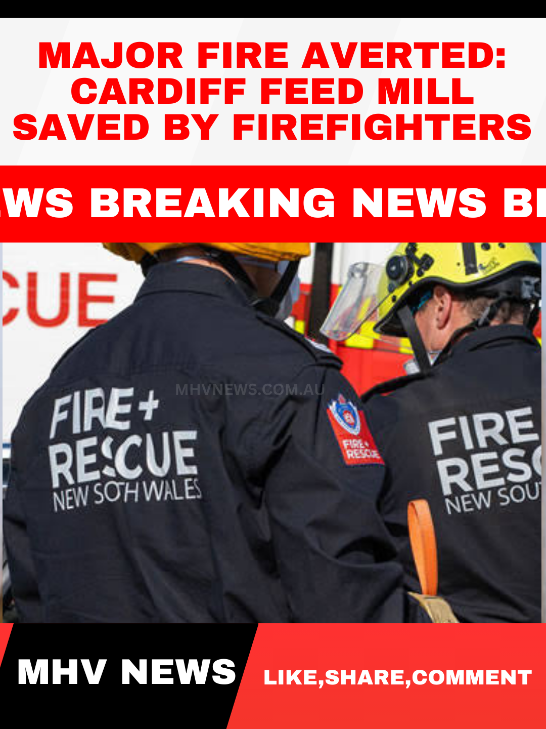 Read more about the article Major Fire Averted: Cardiff Feed Mill Saved by Firefighters