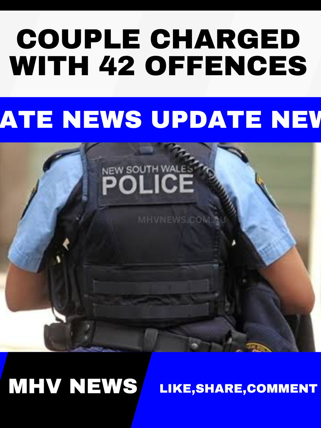 You are currently viewing Couple Charged with 42 Offences