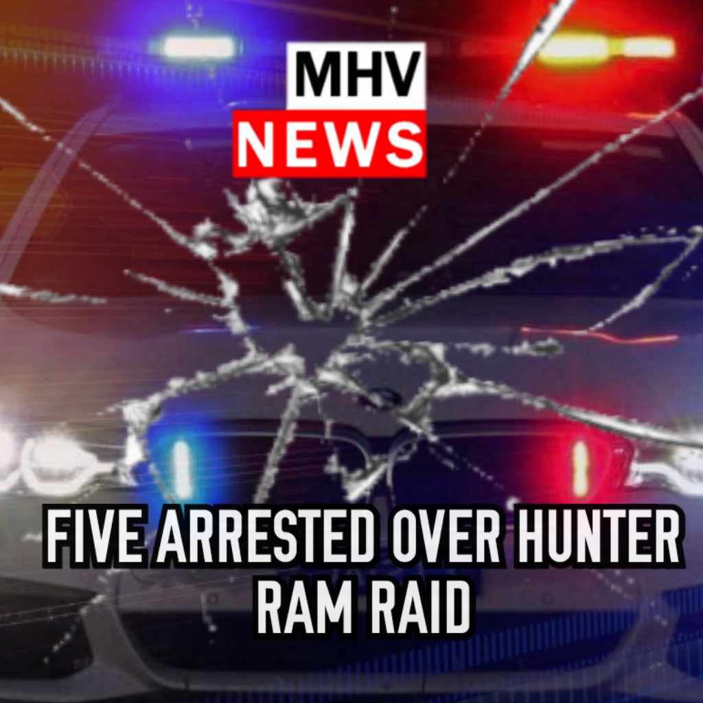 You are currently viewing Five arrested over Rutherford ram raid