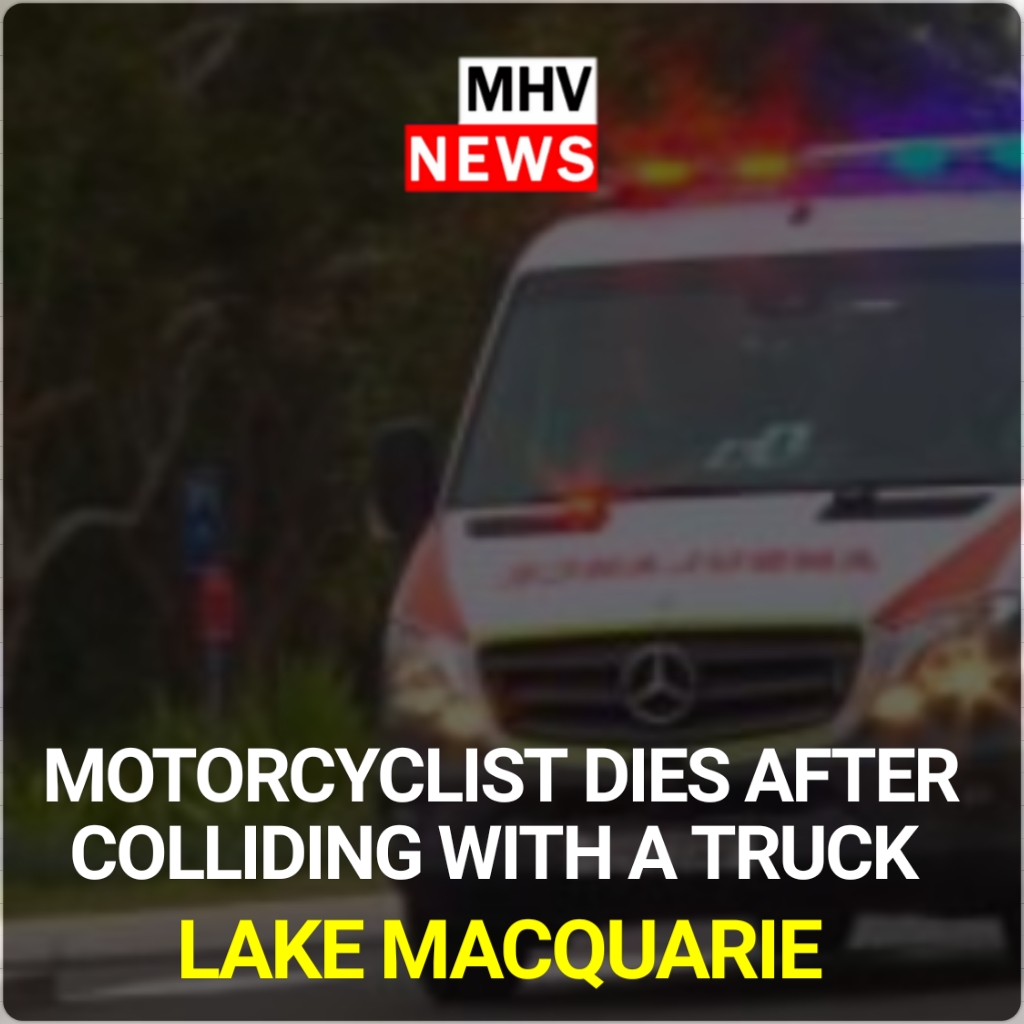 Read more about the article MOTORCYCLIST DIES AFTER COLLIDING WITH A TRUCK – LAKE MACQUARIE