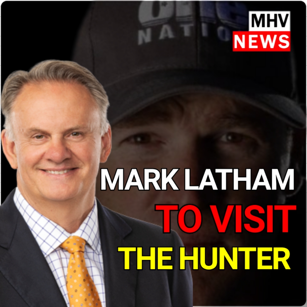 You are currently viewing MARK LATHAM TO VISIT THE HUNTER