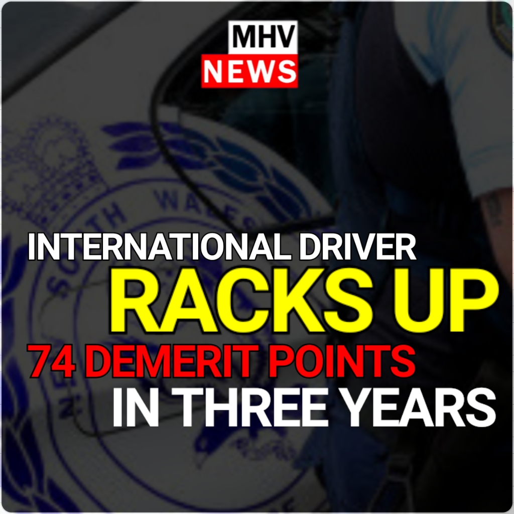 Read more about the article INTERNATIONAL DRIVER LICENSE TORN UP AFTER RACKING UP 74 DEMERIT POINTS IN THREE YEARS