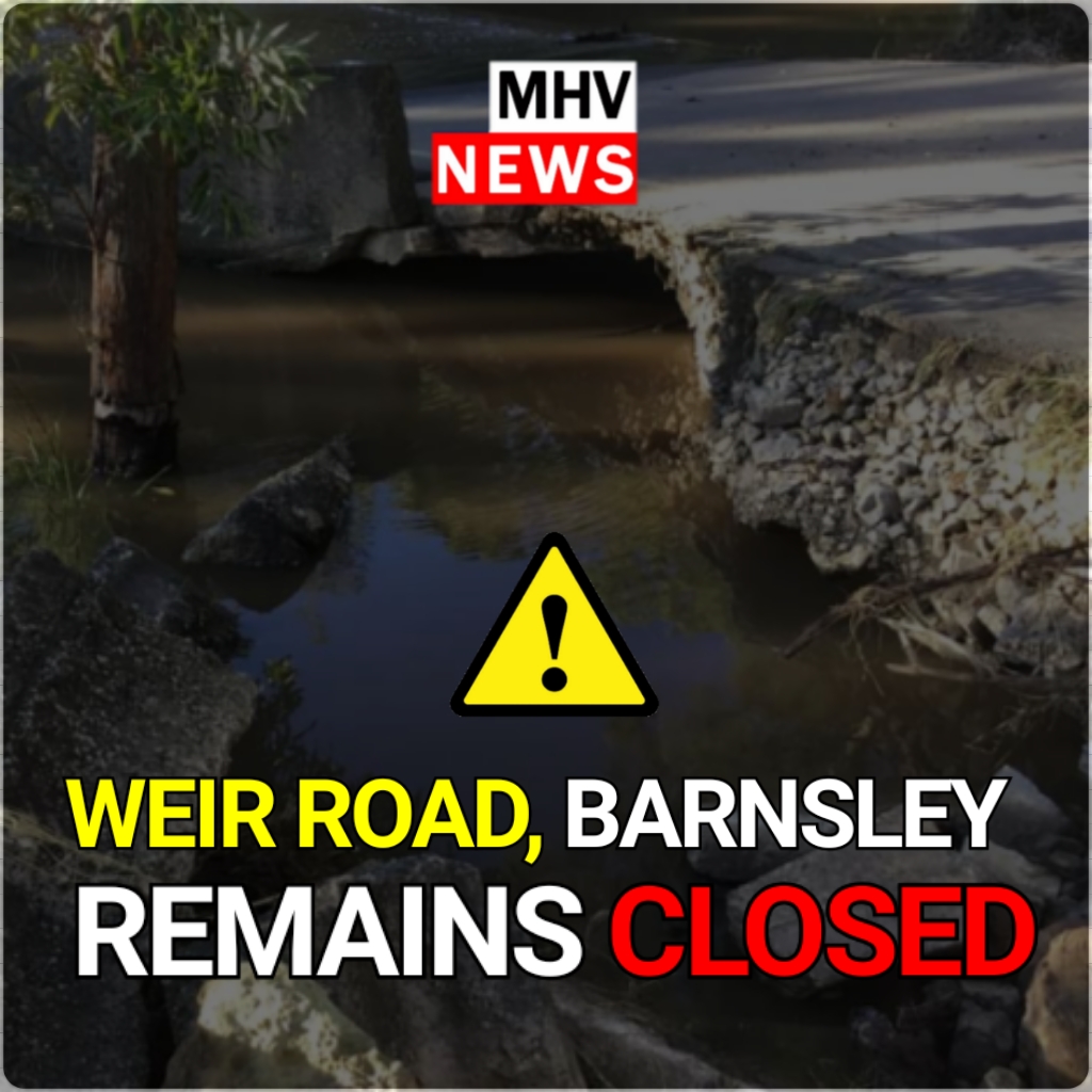 You are currently viewing Weir Road, Barnsley to remain closed for the foreseeable future