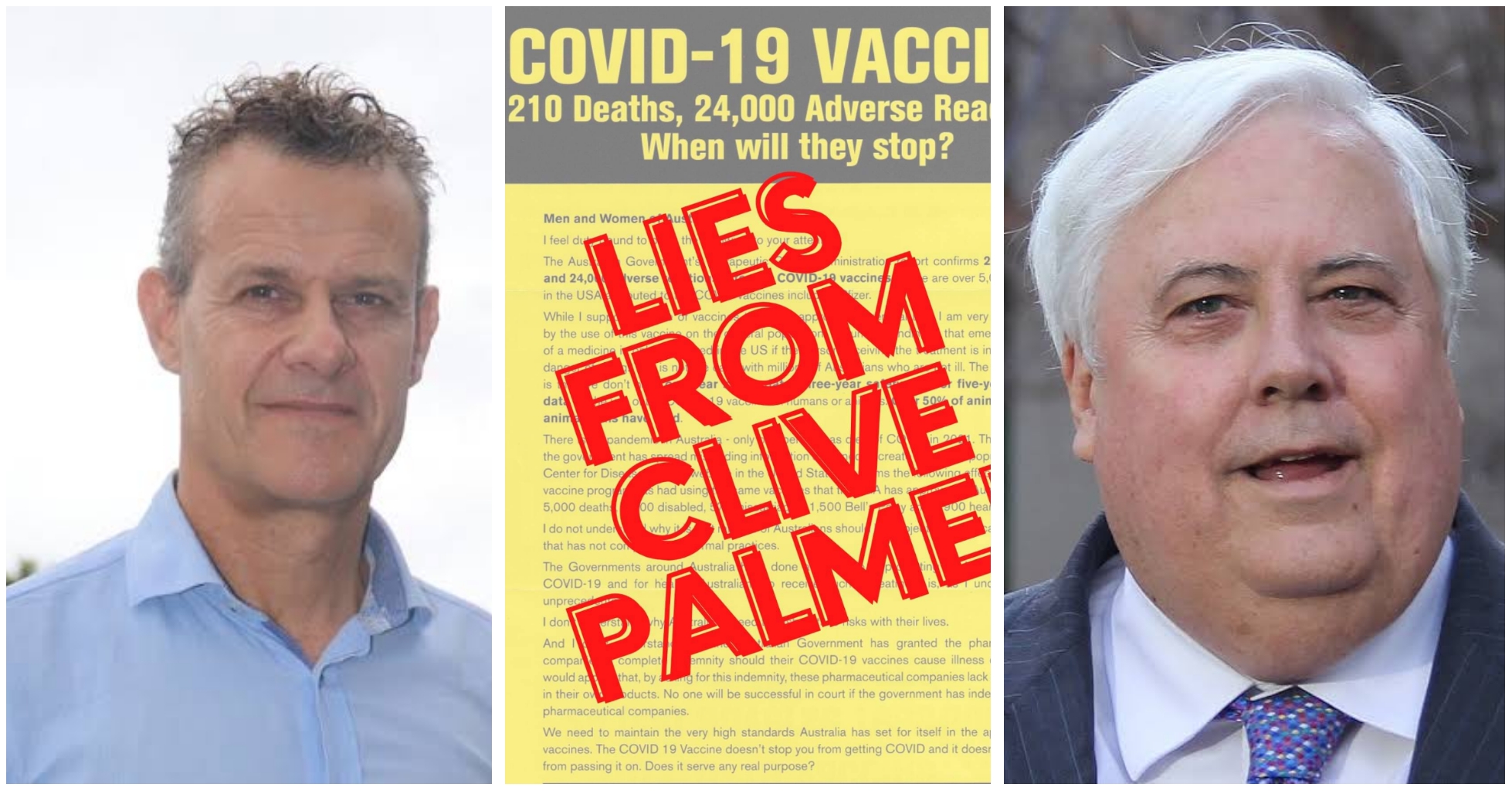 Read more about the article You’re a disgrace, Clive Palmer