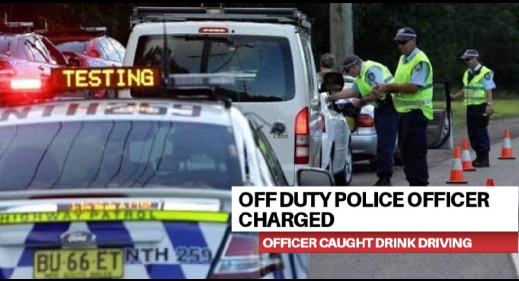 You are currently viewing Off duty police officer has been caught drink driving on the Central Coast.