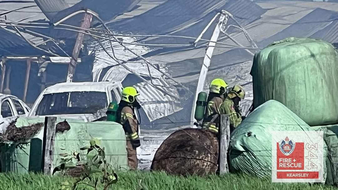 Read more about the article BREAKING NEWS: Massive Blaze in Woodville Forces Westpac Rescue Helicopter Service to Airlift Injured Person