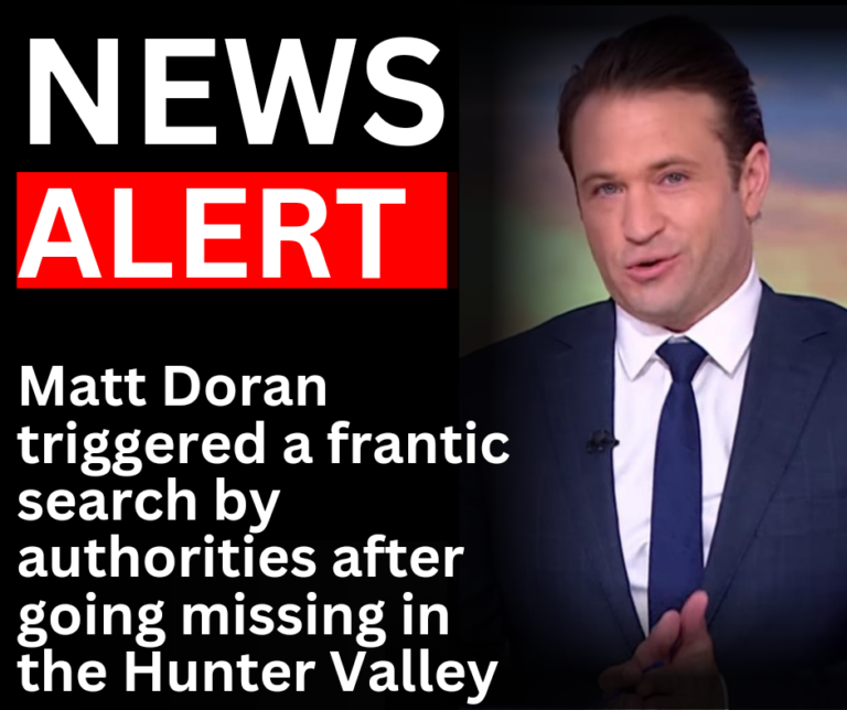 Prominent Channel Seven TV presenter Matt Doran triggered a frantic ...