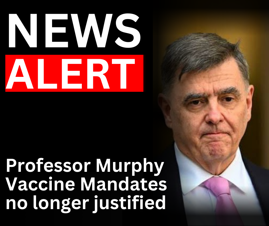 Read more about the article <strong>News Alert: Australia’s Top Doctor Declares Vaccine Mandates No Longer Justified</strong>