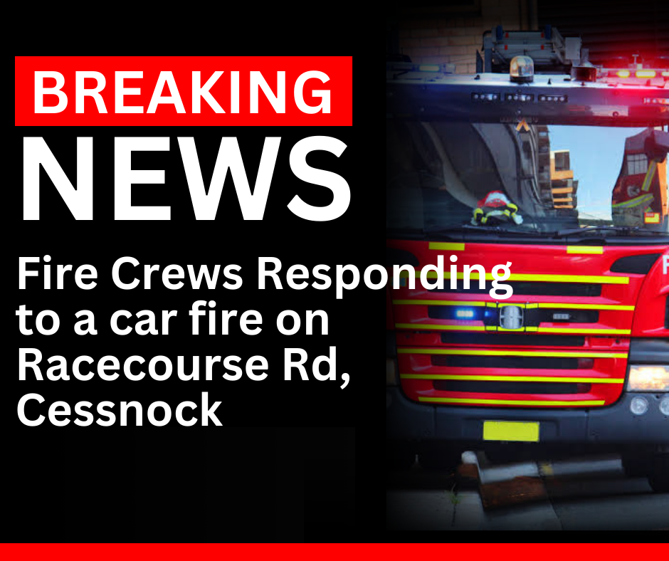 Read more about the article Fire Crews Responding to car fire on Racecourse Rd, Cessnock