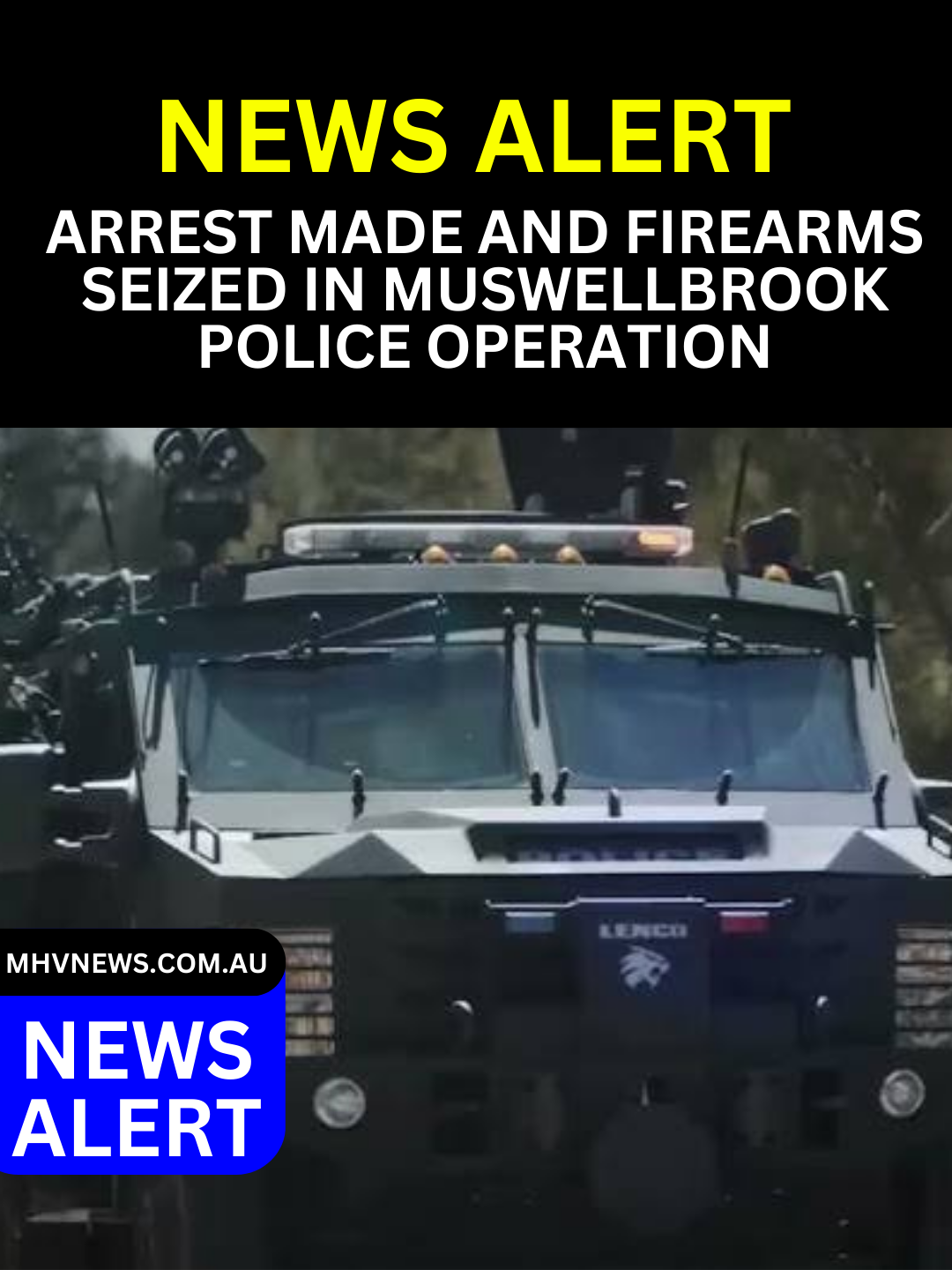 Read more about the article Arrest Made and Firearms Seized in Muswellbrook Police Operation