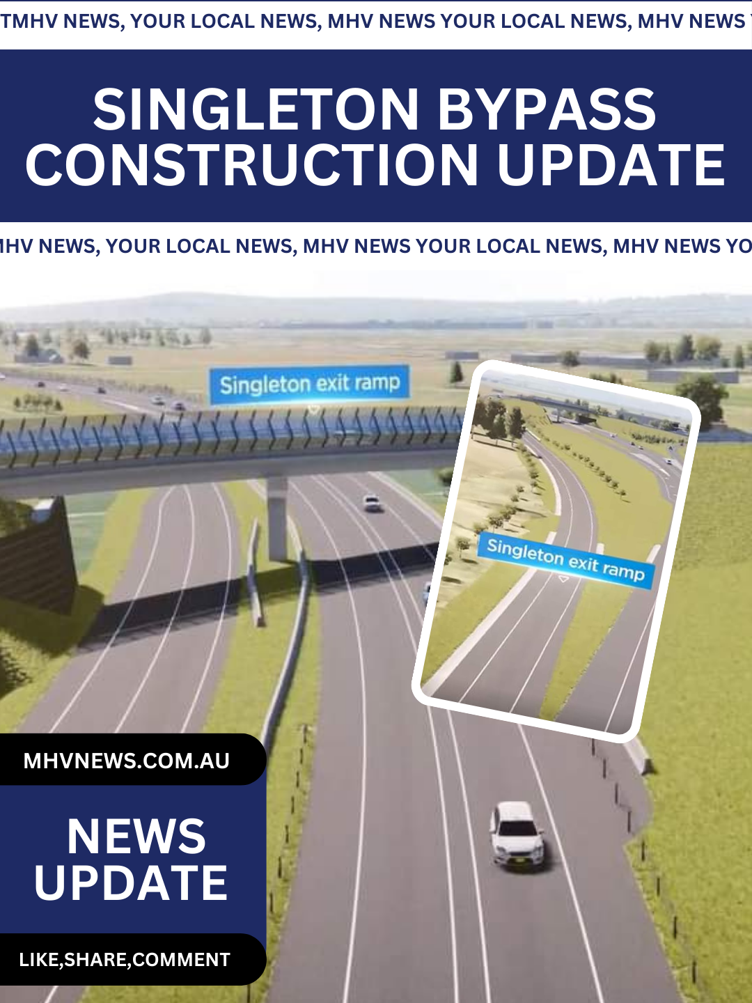 Read more about the article Singleton Bypass Construction Update