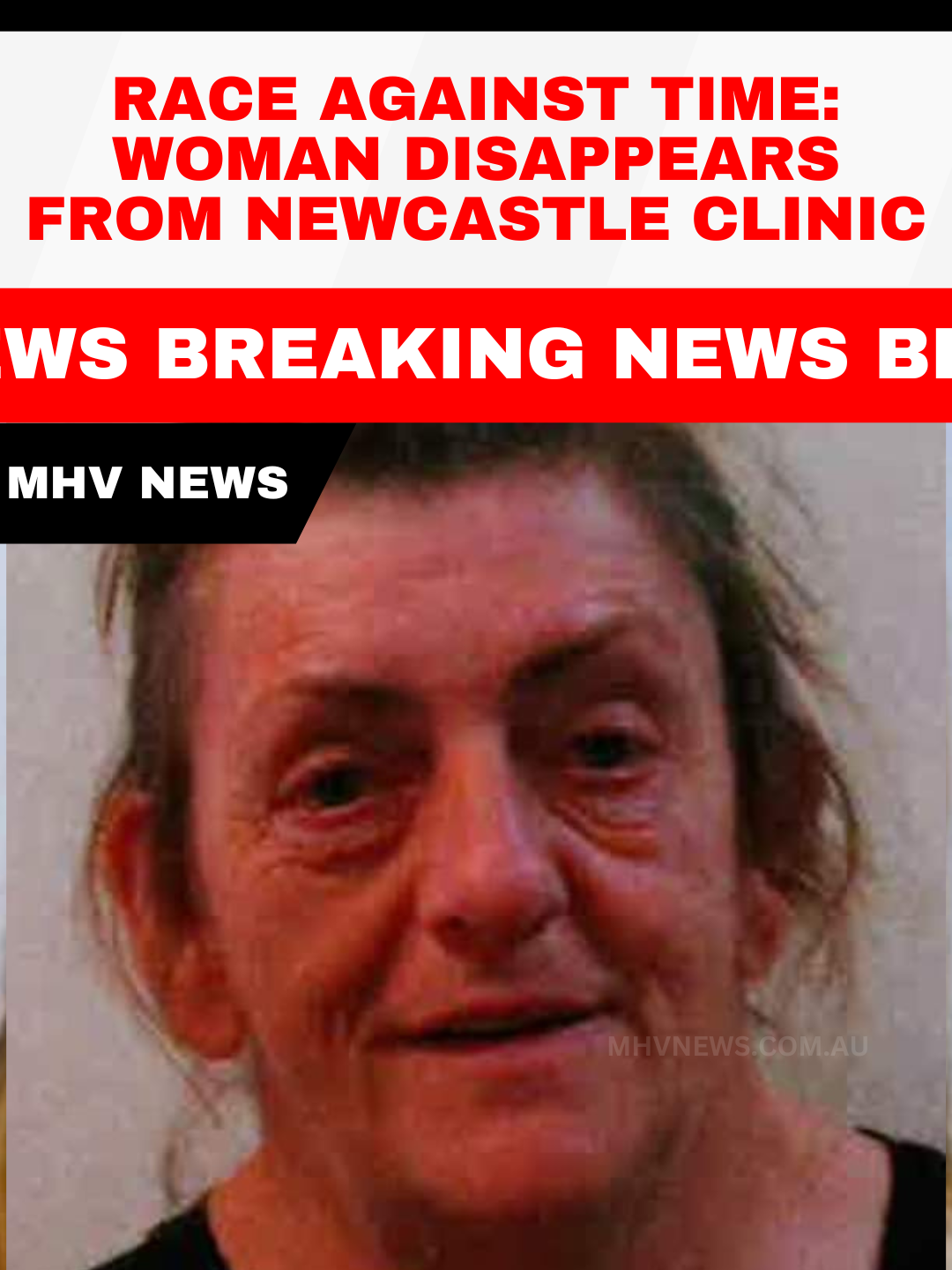 Read more about the article Race Against Time: Woman Disappears from Newcastle Clinic