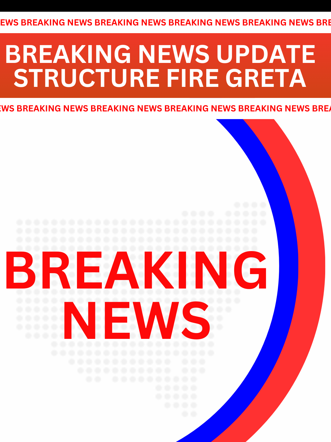 You are currently viewing BREAKING NEWS UPDATE Structure Fire Greta