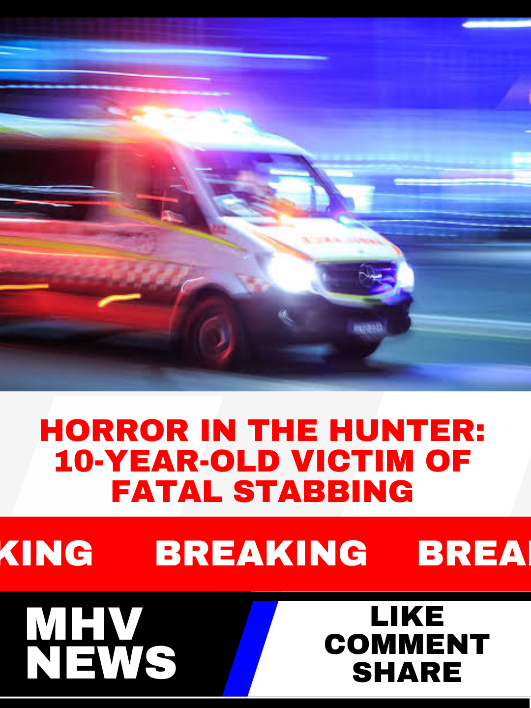 Read more about the article Horror in The Hunter: 10-Year-Old Victim of Fatal Stabbing
