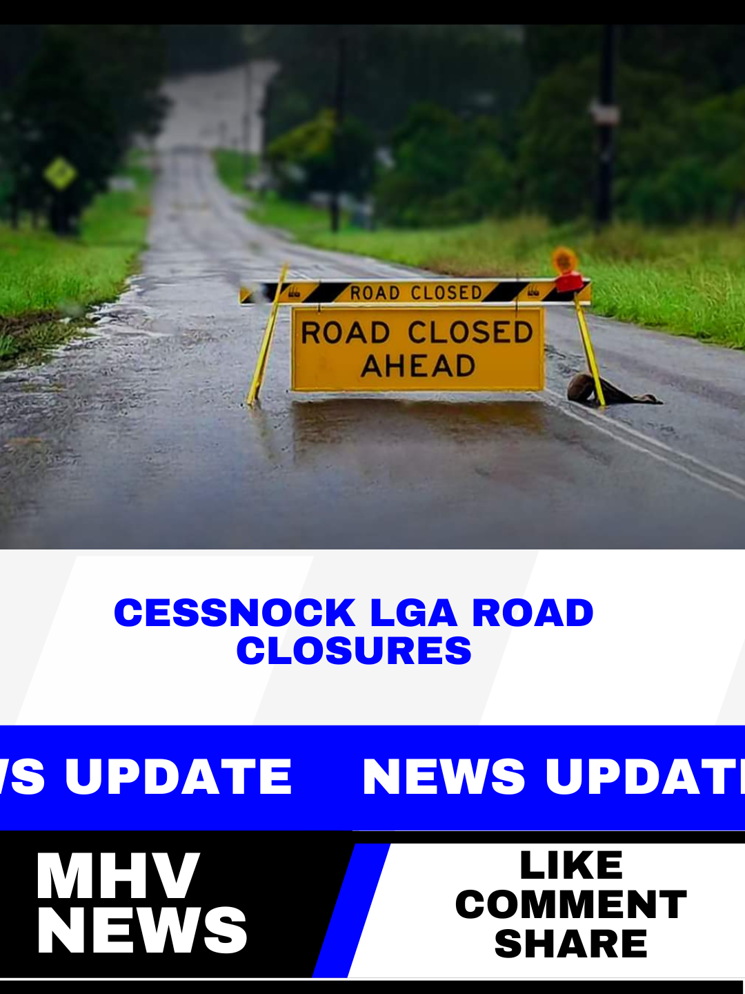 Read more about the article Cessnock LGA Road Closures