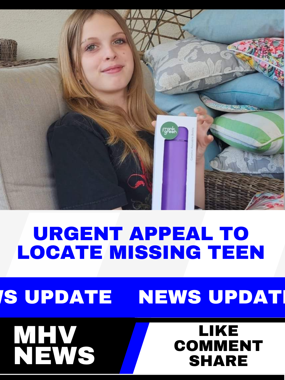 Read more about the article Urgent Appeal to Locate Missing Teen