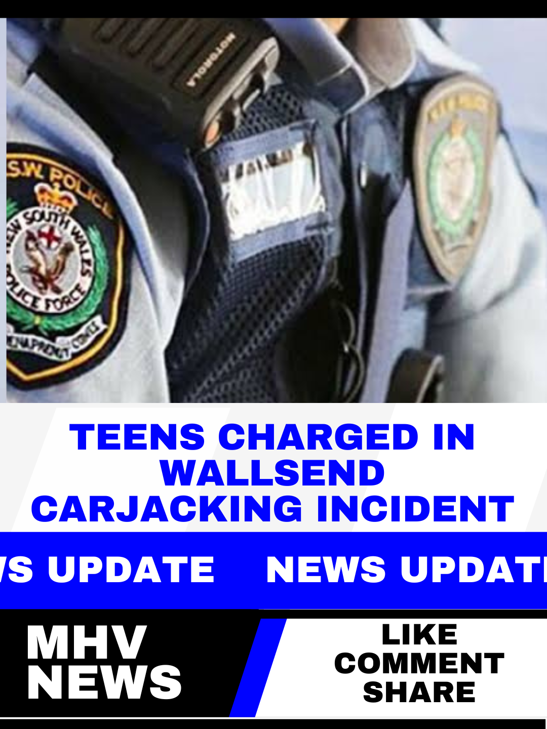 Read more about the article Teens Charged in Wallsend Carjacking Incident