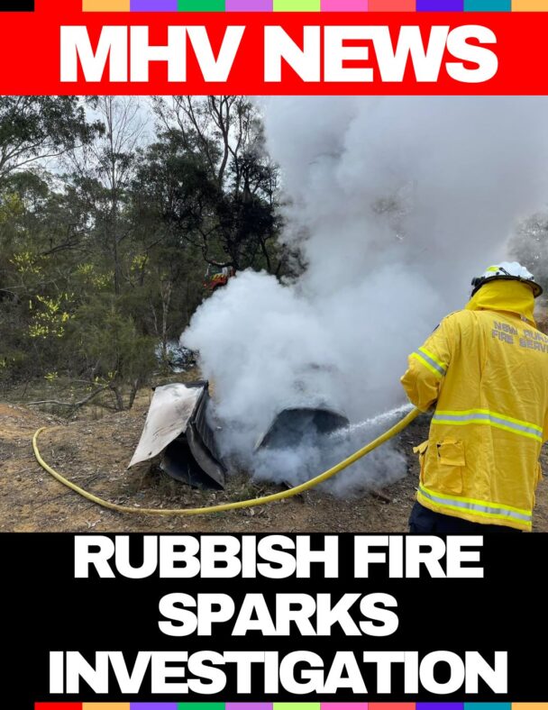 Rubbish Fire Sparks Investigation