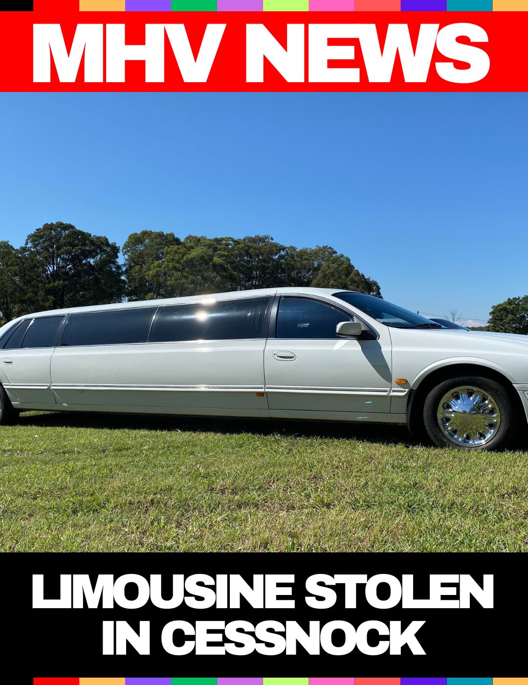 Limousine Stolen in Cessnock