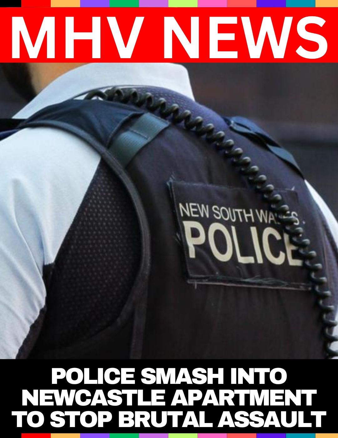 Police Smash Into Newcastle Apartment to Stop Brutal Assault