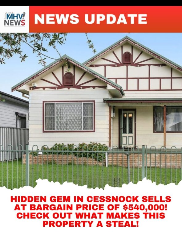 Hidden Gem in Cessnock Sells at Bargain Price of $540,000! Check Out What Makes This Property a Steal!