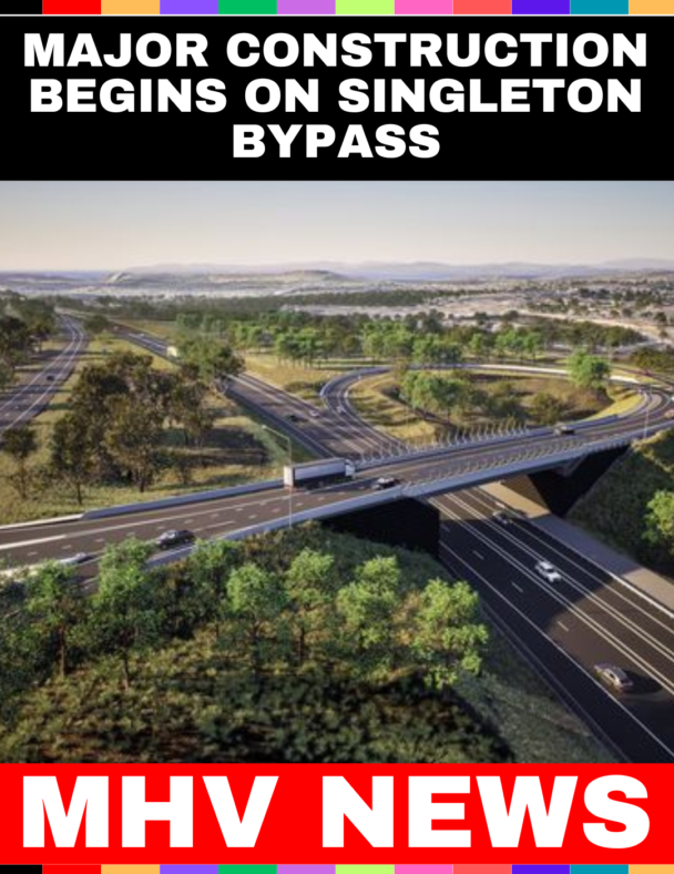 Major Construction Begins on Singleton Bypass