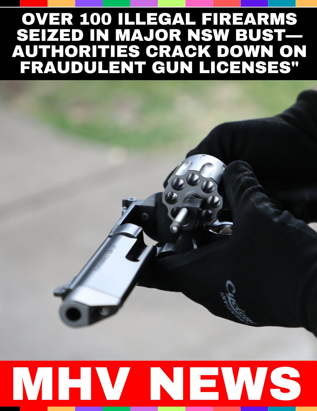 Over 100 Illegal Firearms Seized in Major NSW Bust—Authorities Crack Down on Fraudulent Gun Licenses"